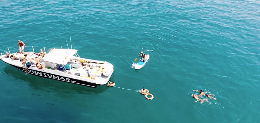 Nerja: Maro Waterfall Boat Trip with Paddleboarding & Drink - The boat ride along the Cliffs of Maro-Cerro Gordo