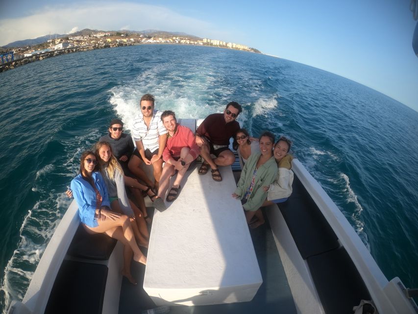 Nerja: Maro Waterfall Boat Trip with Paddleboarding & Drink - Reaching Maro Waterfall by paddleboard