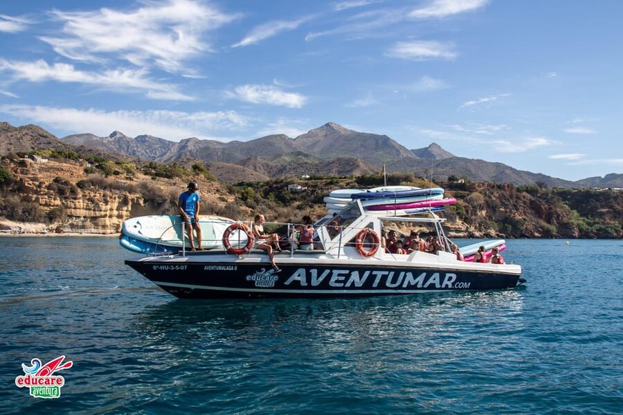 Nerja: Maro Waterfall Boat Trip with Paddleboarding & Drink - Who should book this outing?