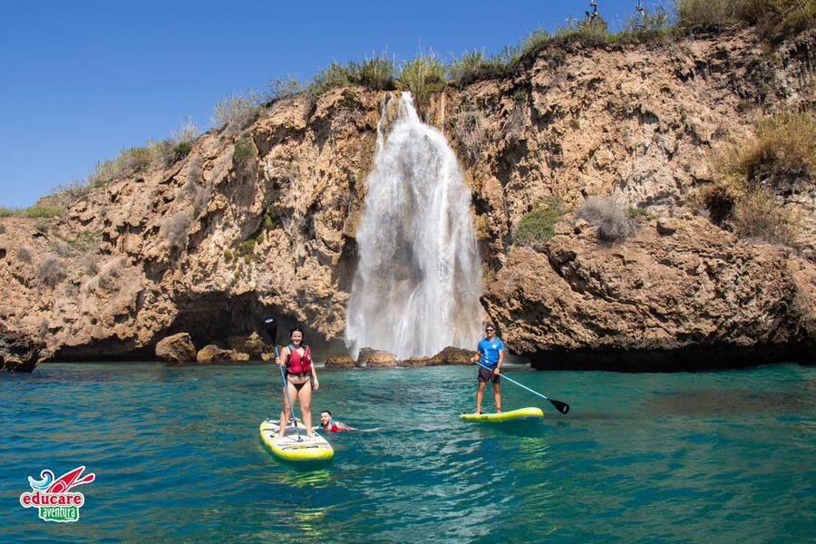 Nerja: Maro Waterfall Boat Trip with Paddleboarding & Drink - Starting at Caleta de Vélez, not Nerja