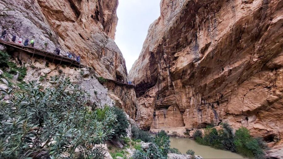 Nerja, Torrox, or Torre del Mar: Caminito del Rey Day Trip - Walking the suspended path above the Guadalhorce River