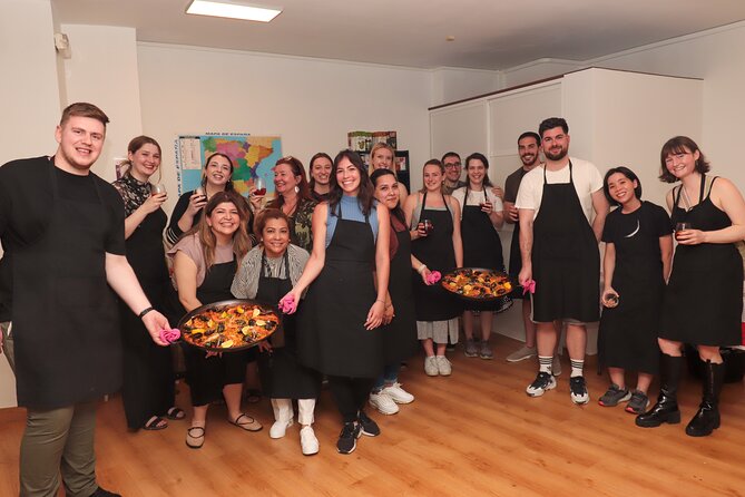 Paella Workshop with Bottomless Sangria in Central Madrid - A shared cooking class, not a private test kitchen