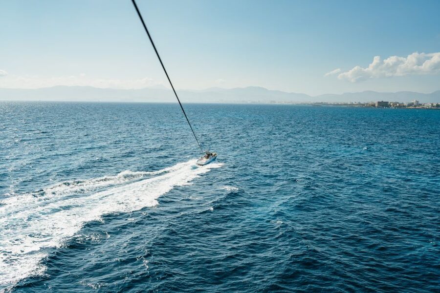 Palma Bay: Parasailing Experience - GoPro footage and the €25 extra