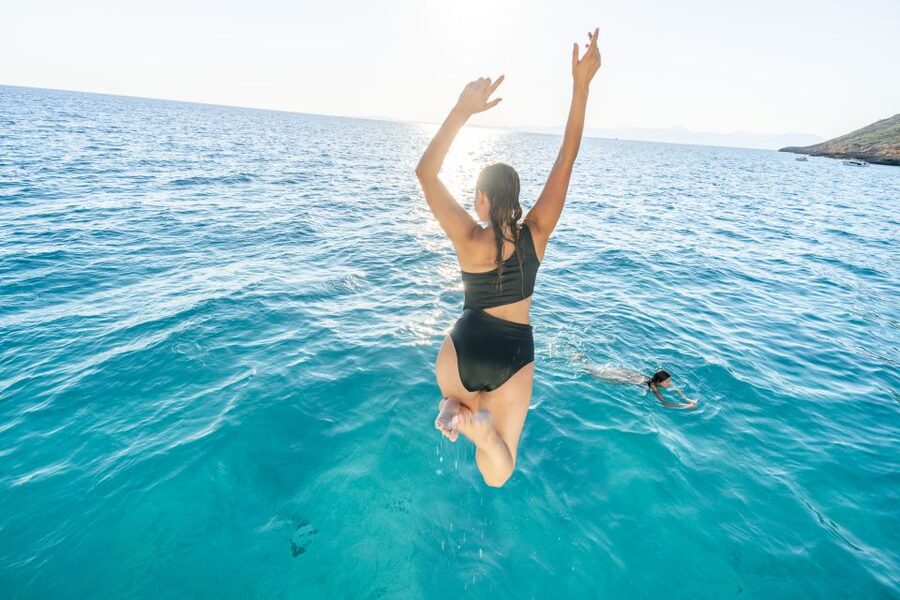 Palma: Catamaran Cruise with Swimming and Snorkelling - BBQ lunch, pasta salad, and the onboard bar