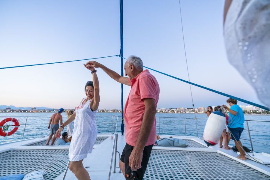 Palma: Catamaran Cruise with Swimming and Snorkelling - Cap Enderrocat and Cala Vella by catamaran
