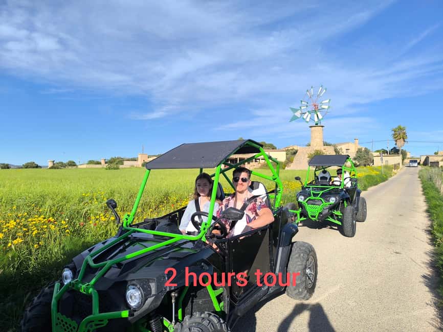 Palma de Mallorca: 2-Seater Buggy Adventure - From paved streets to rural backroads