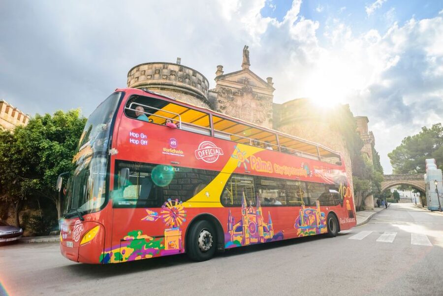 Palma de Mallorca: City Sightseeing Hop-On Hop-Off Bus Tour - Placa Mercat and Palma’s old center