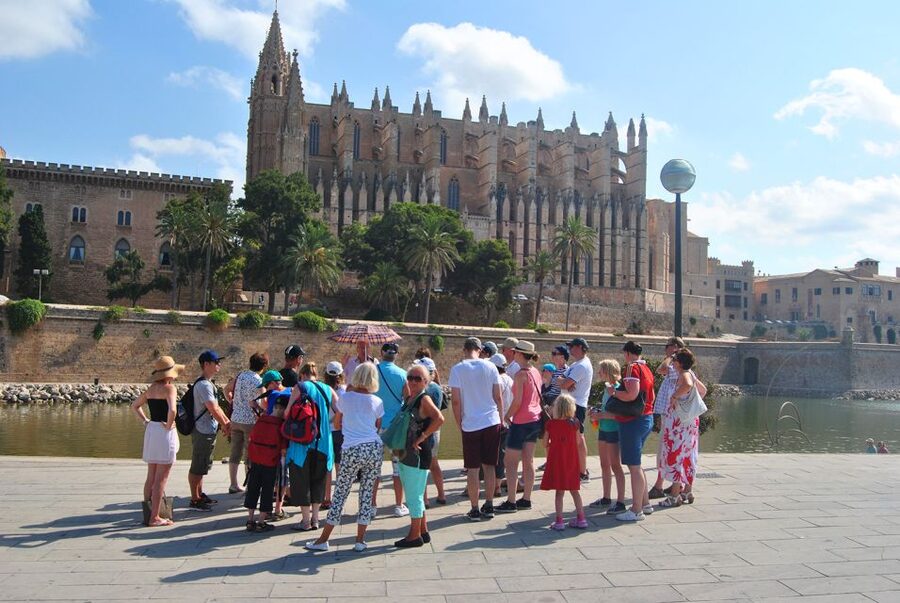Palma de Mallorca: City Walking Tour with The Cathedral - Starting at Parc de la Mar beneath the cathedral