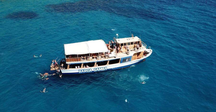 Palma de Mallorca: Palma Bay Boat Tour with Snorkeling - Finding Barca Samba at the Palma pier