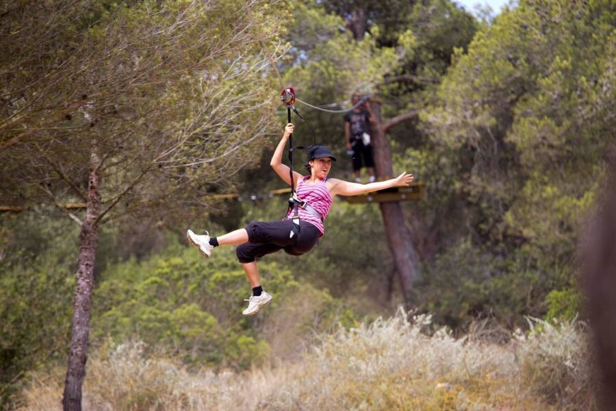 Palma: Family or Sports Course Adventure at Forestal Park - The Family Course: Four Routes and a 200-Meter Zip Line