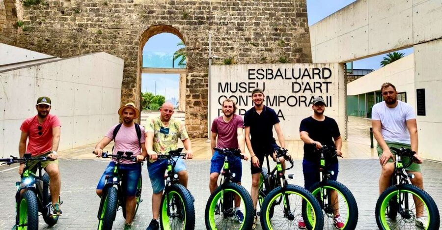 Palma: Guided City Tour with a Fat Tire E-Bike - Riding Through the Old Town