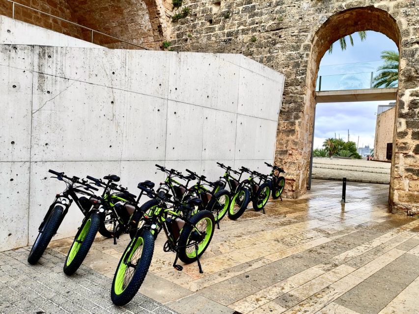 Palma: Guided City Tour with a Fat Tire E-Bike - El Molinar and the Bay Views