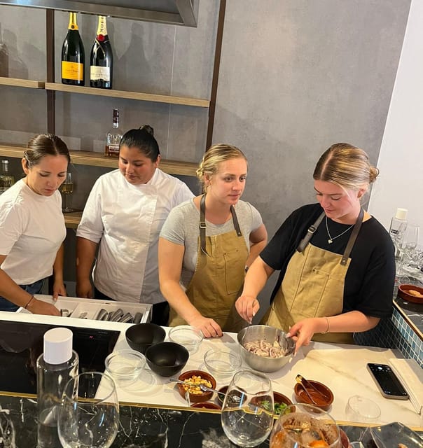 Palma: Mediterranean Cooking Class with Drinks - From tortilla and ceviche to paella