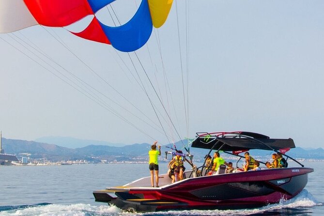 Parasailing Tour en Barcelona - What the 150-meter flight feels like