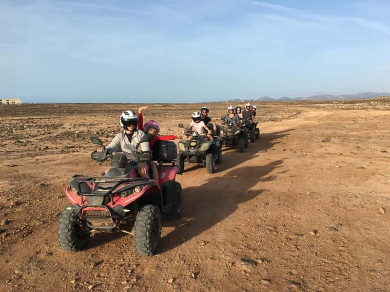 Playa Blanca: Guided Quad Bike Tour - Automatic quad bikes make the first minutes easy