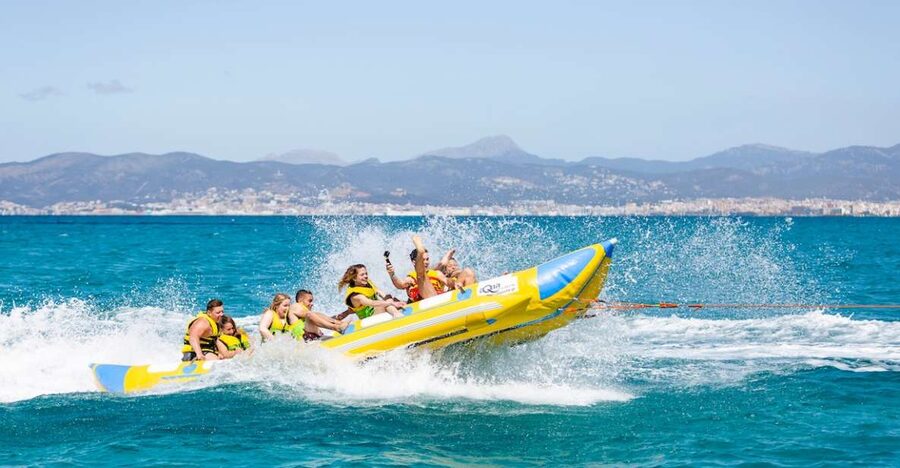 Playa de Palma: Banana Boat Ride - Meeting Life & Sea beside Playa del Arenal