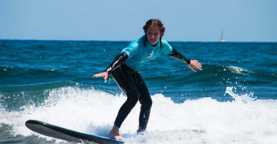 Playa del Inglés surf lessons - Why this lesson works well for first-time surfers