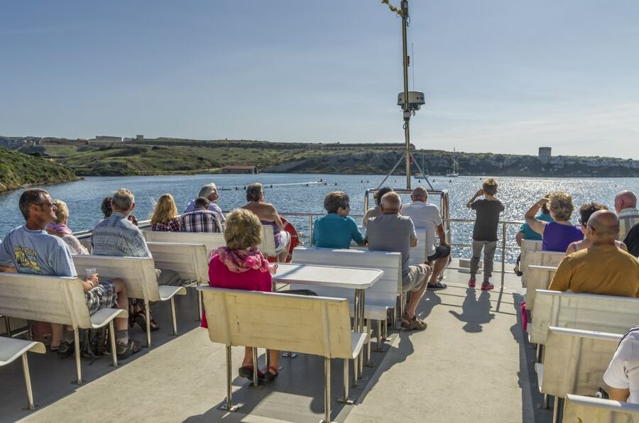 Port Mahon: 1-Hour Harbor Cruise with Underwater Views - The northern harbor: naval base, coves, and summer homes