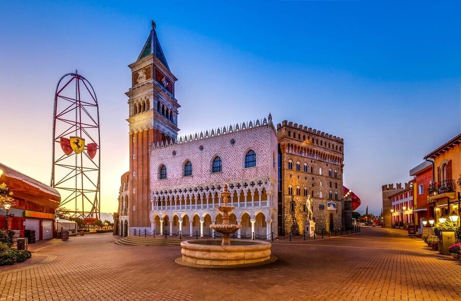 PortAventura and Ferrari Land: Full-Day Trip from Barcelona - From Barcelona to the parks by coach