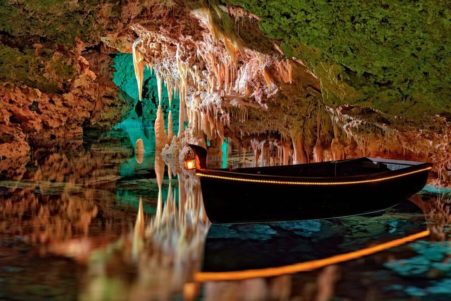 Porto Cristo: Caves of Hams Entry Ticket - The Blue Cave and its LED-lit story of Mallorca