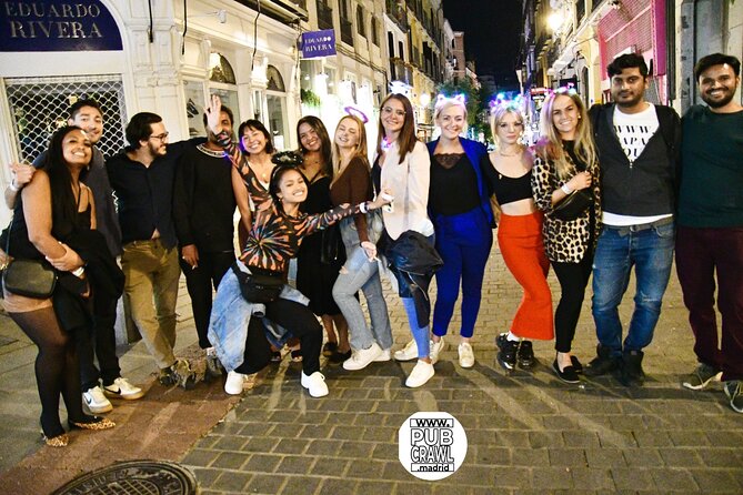 Pub Crawl Madrid by Mad Party Crew - A large group can help or hinder the night