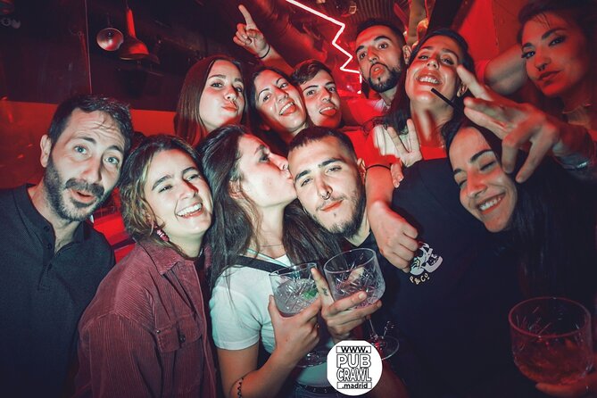 Pub Crawl Madrid by Mad Party Crew - The 10 p.m. meeting point on Núñez de Arce