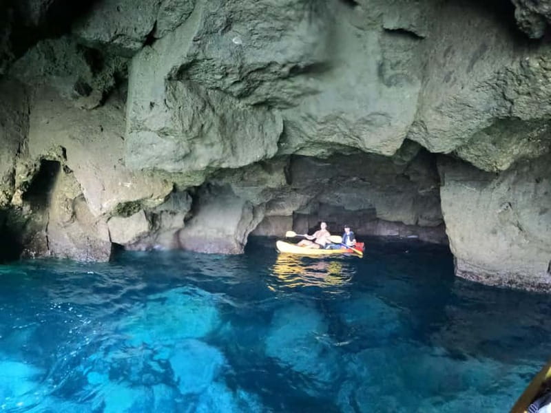 Puerto Mogán: Guided Adventure Kayak Tour in Caves & Snorkel - Snorkeling at the wild beach