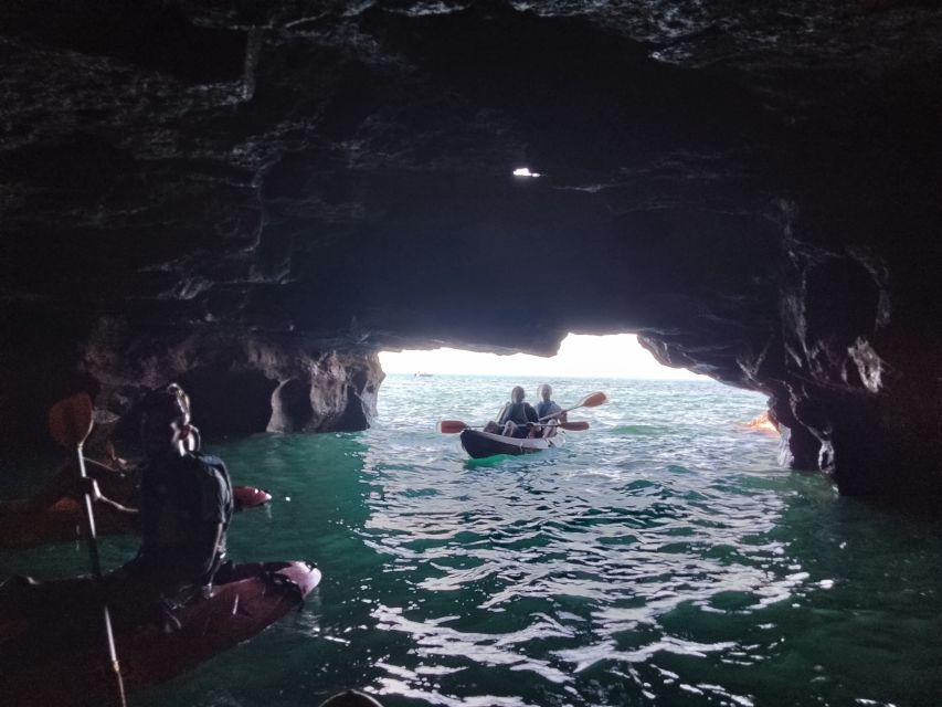 Puerto Mogán: Guided Adventure Kayak Tour in Caves & Snorkel - The photos are more useful than a souvenir
