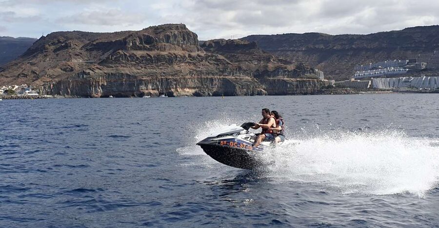 Puerto Rico de Gran Canaria: Jetski Tour - Riding along Gran Canaria’s southwest coast