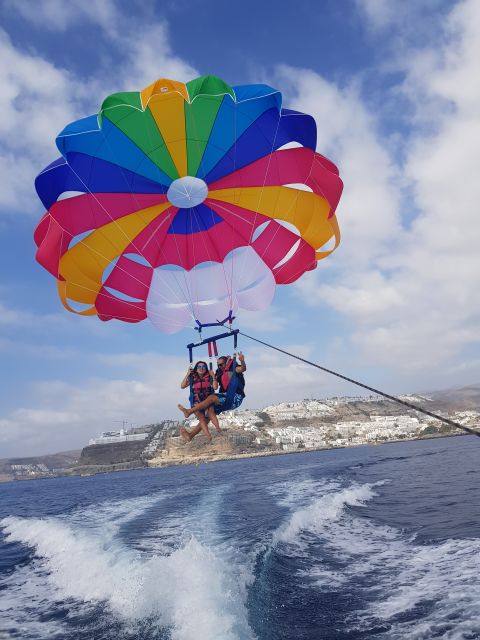 Puerto Rico de Gran Canaria : Parasailing - Why the crew matters more than the height