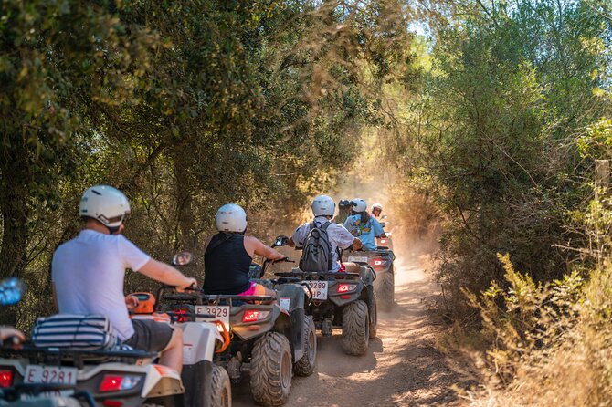 Quad Bike / ATV Tour - Learning the quad before the ride