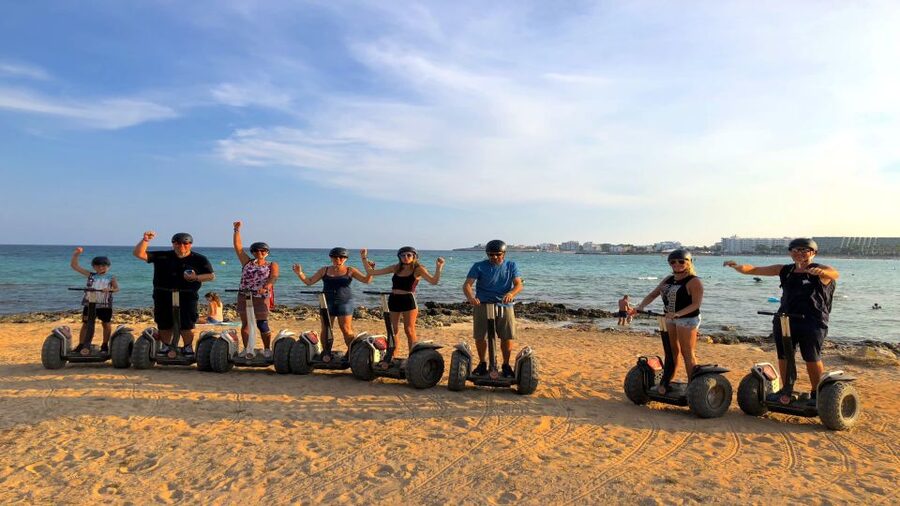 Sa Coma: Off-Road Segway Tour to Castell Punta de n'Amer - Along the coastline toward Cala Millor