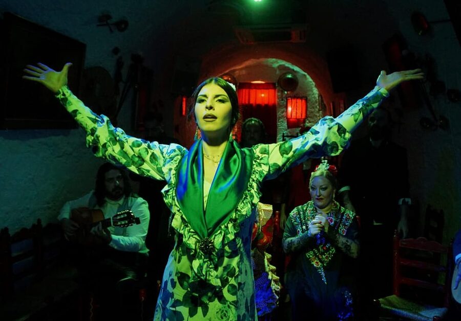 Sacromonte: Flamenco Show at Cuevas Los Tarantos Tickets - What happens during the one-hour Zambra
