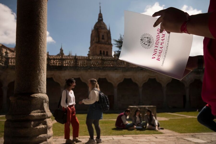 Salamanca Sightseeing Walking Tour with Local Guide. Spanish - The House of Shells and Salamanca’s unusual façade language