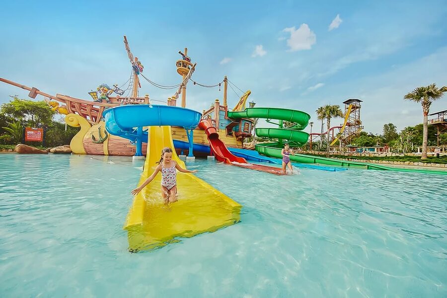 Salou: PortAventura Caribe Aquatic Park 1-Day Ticket - A Caribbean water park near Salou