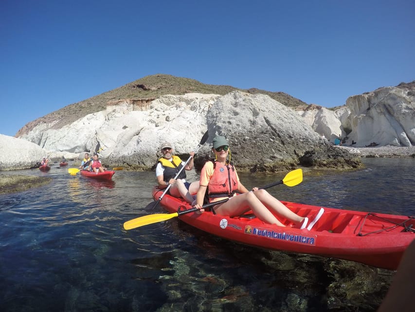 San José: Cabo de Gata Natural Park Kayak and Snorkel Tour - What to bring and what to leave behind