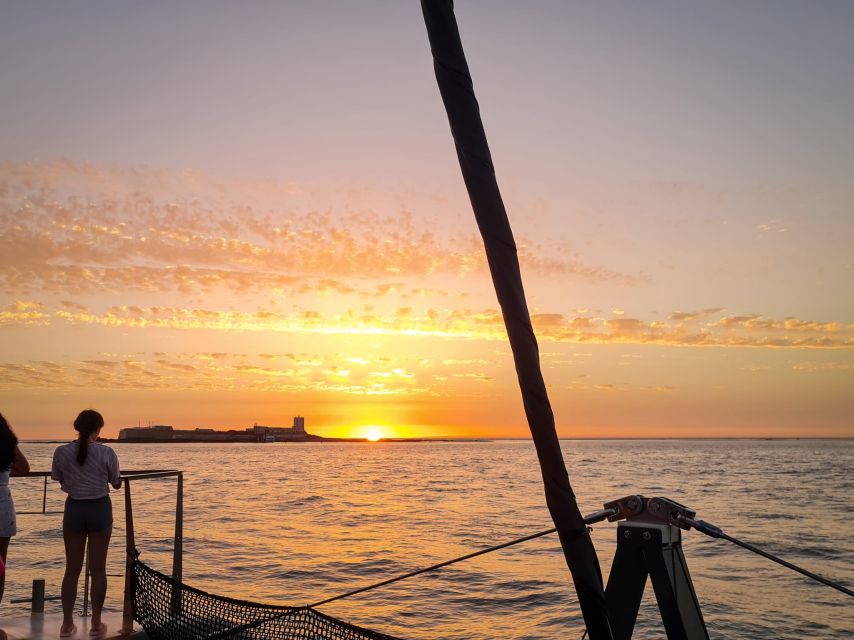 Sancti Petri: Sunset Catamaran Cruise - Seeing Cádiz Bay From the Water