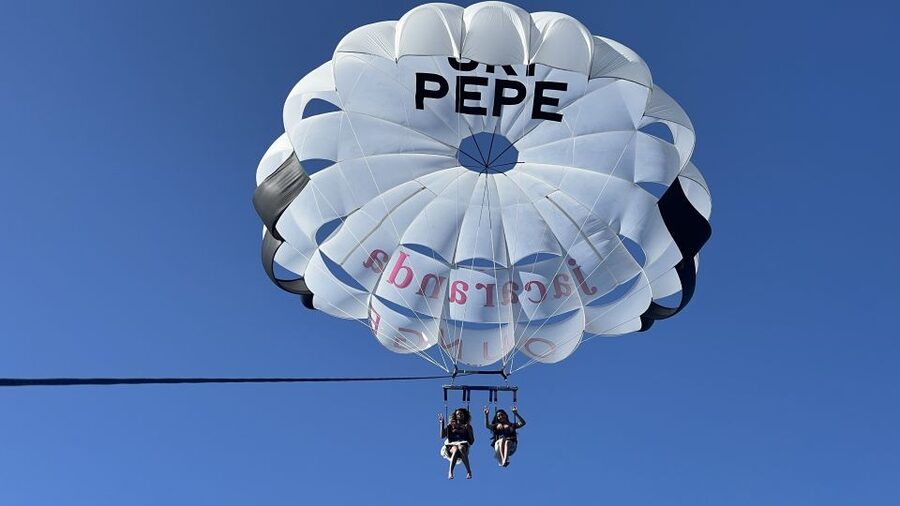 Santa Eulària des Riu: Parasailing Boat Cruise with Drinks - Is the €30 video worth adding?