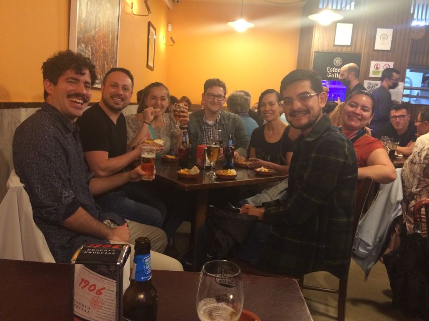 Santiago: Guided Foodie Tour with Drinks, Tapas & Live Music - Second stop: more regional food and a closer look at wine