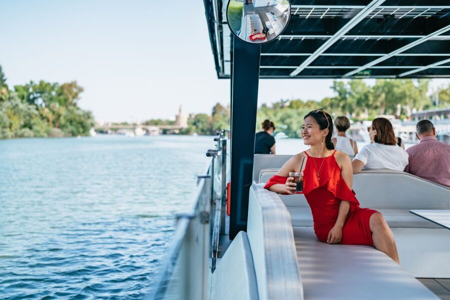 Seville: 1-Hour Guadalquivir River Sightseeing Eco Cruise - The Torre del Oro From the River