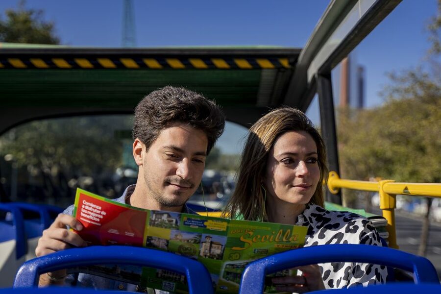 Seville: 2-Day Hop-on Hop-off Bus Ticket - Plaza de América, Plaza de España, and María Luisa Park