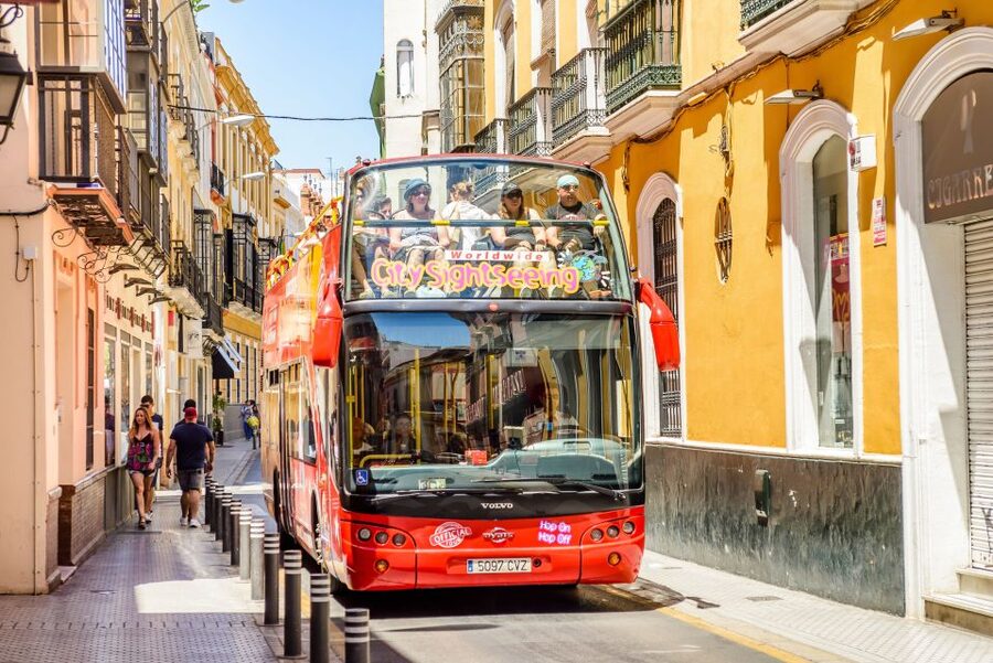 Seville: City Sightseeing Hop-On Hop-Off Bus Tour - The churches and paid extras
