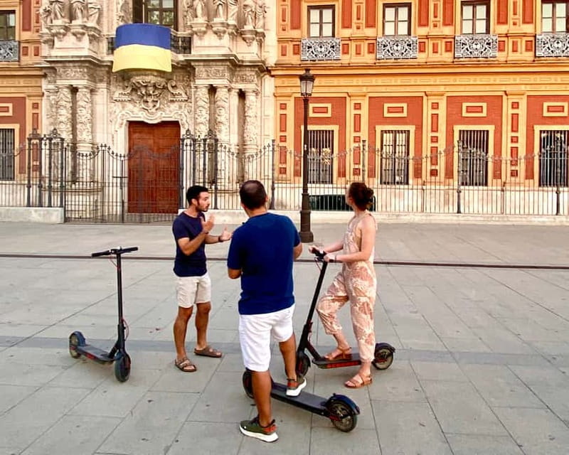Seville: Electric Bike City Tour - Plaza de España, the tour’s visual high point
