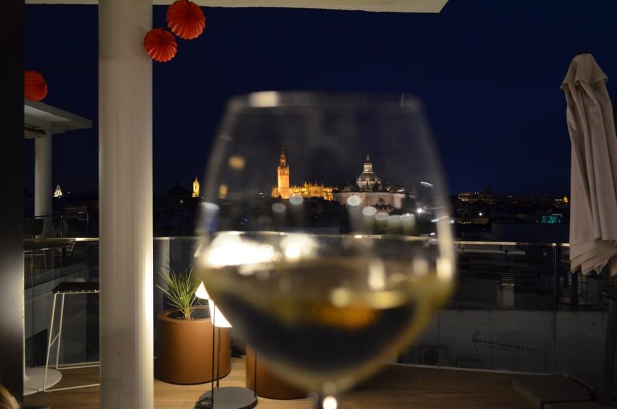 Seville: Flamenco Show & Roof Dinner with Cathedral Views - Two Seville pleasures in one evening
