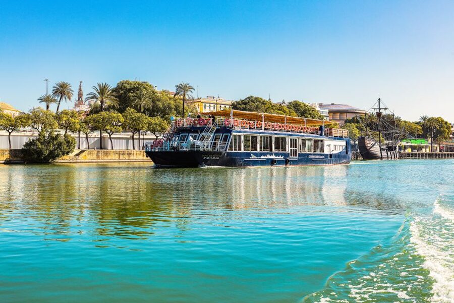 Seville: Guadalquivir River Cruise - Seating, shade, and comfort on board