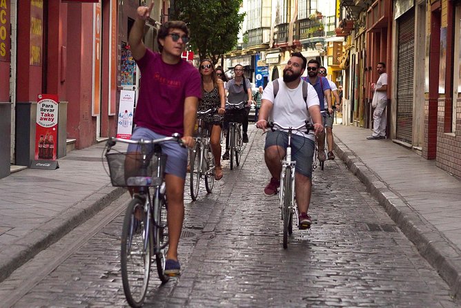 Seville Highlights Bike Tour (English) - Plaza de España and María Luisa Park