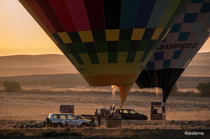 Seville Hot-Air Balloon Ride with Breakfast, Cava & Hotel Pick up - The flight above Andalusia at sunrise