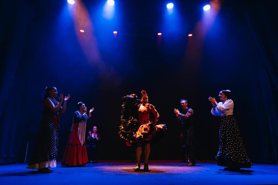 Seville: Live Flamenco Dancing Show Ticket at the Theater - The dancers: precision, force, and changing formations