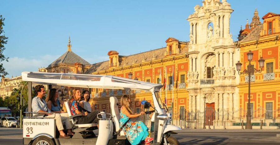 Seville: Private City Tour by Eco Tuk Tuk - Starting underground at APK2 Arjona