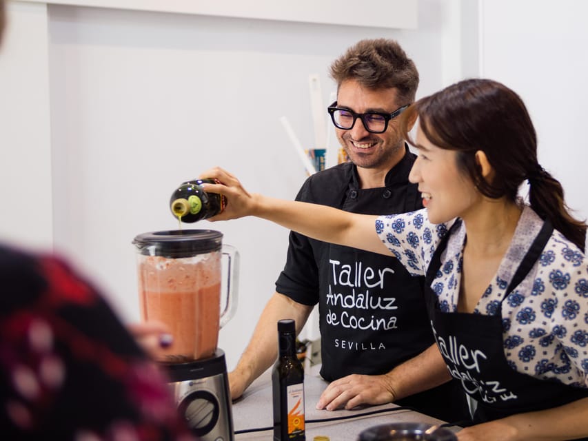 Seville: Spanish Cooking Class with Dinner - Paella becomes the shared main event